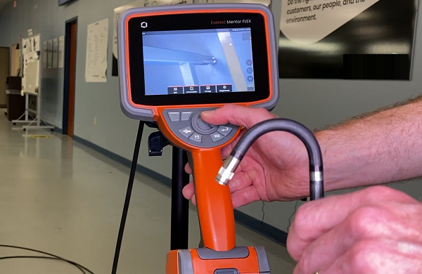 工業內窺鏡靈活的探頭導向可全面檢查輪箍和螺栓等礦山機械緊固零件