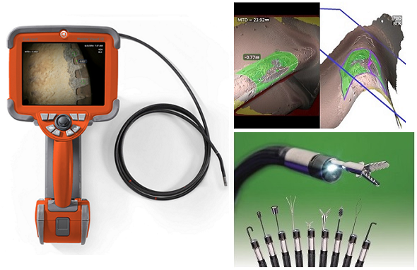 電子工業內窺鏡在電廠燃氣輪機維修中的應用