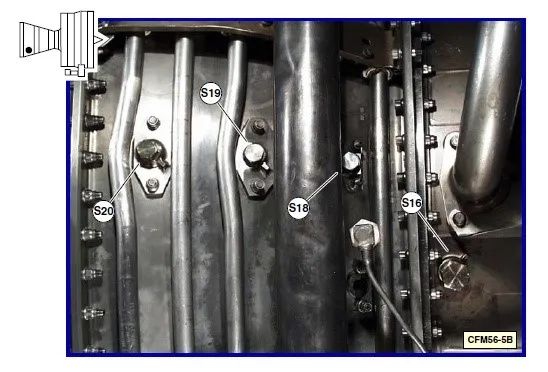 工業內窺鏡孔探檢查需拆裝的航空發動機孔探堵頭s16、s18、s19、s20