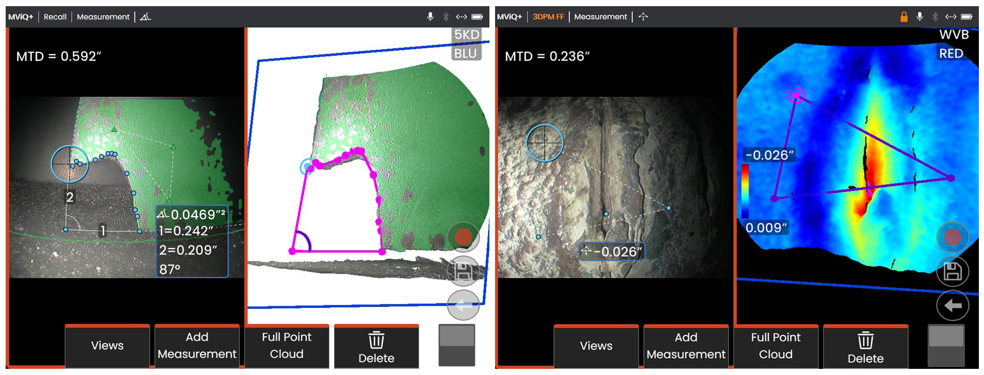 MVIQ+/XLG4+工業(yè)視頻內(nèi)窺鏡在燃?xì)廨啓C(jī)中的葉片缺失材料測(cè)量及缺陷深度測(cè)量 MVIQ+/XLG4+工業(yè)視頻內(nèi)窺鏡在燃?xì)廨啓C(jī)中的葉片缺失材料測(cè)量及缺陷深度測(cè)量